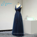 Tulle Sequined Beading Sleeveless Dress Women Evening